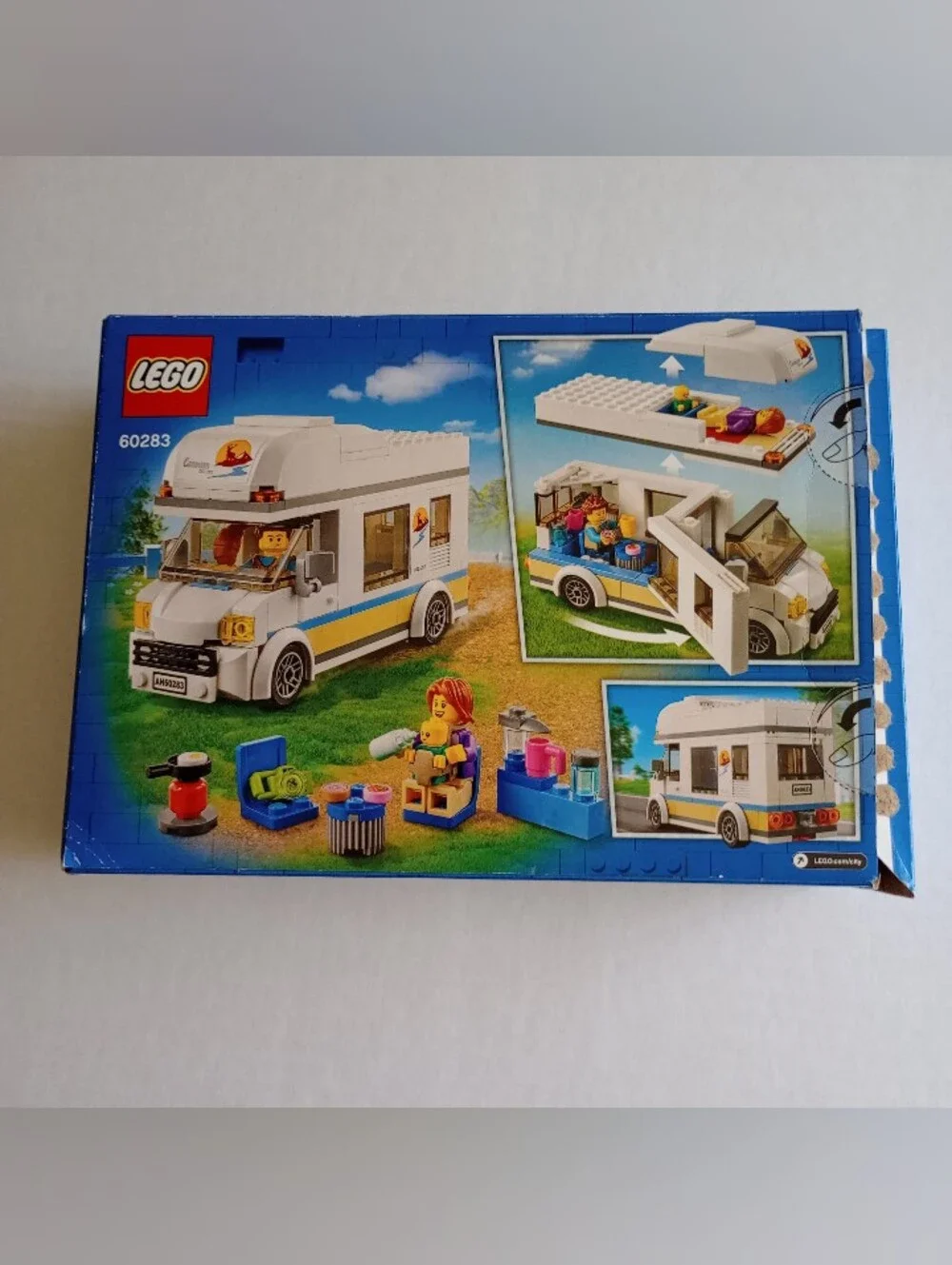 LEGO City Holiday Camper Van (60283) - Incomplete - For Parts Only - See Photos